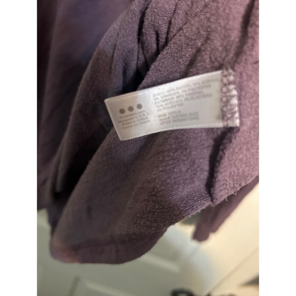 Three Dots Womens Long Sleeve Crewneck Pullover Top Plum Purple Size L 1507305 - Picture 3 of 4